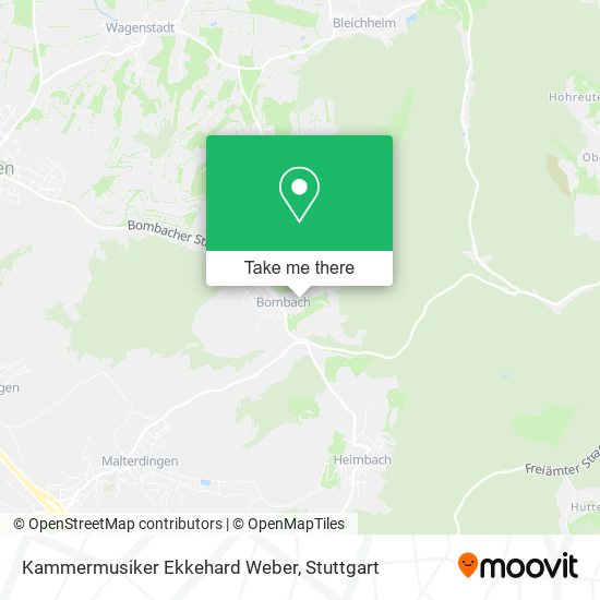 Kammermusiker Ekkehard Weber map