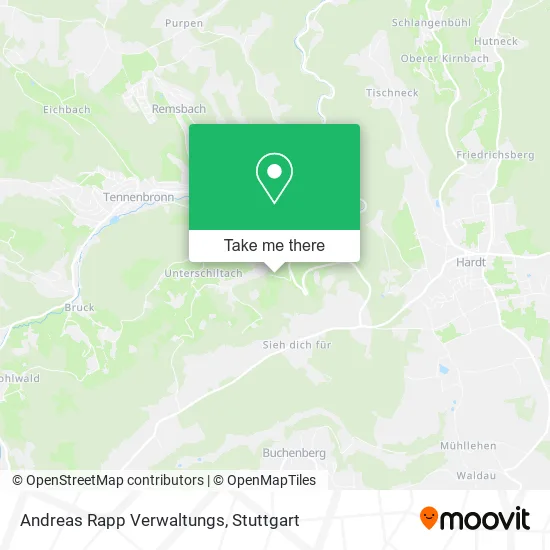 Карта Andreas Rapp Verwaltungs