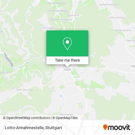 Lotto-Annahmestelle map