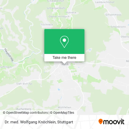 Карта Dr. med. Wolfgang Knöchlein