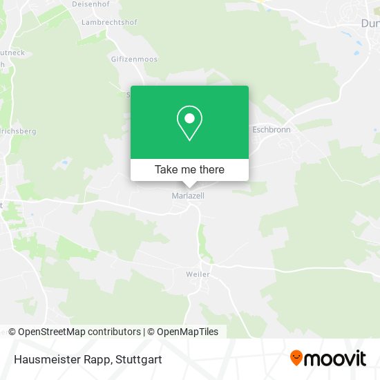 Hausmeister Rapp map