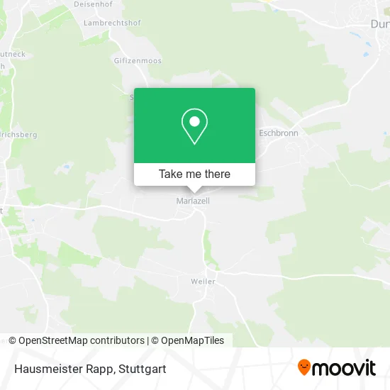 Карта Hausmeister Rapp