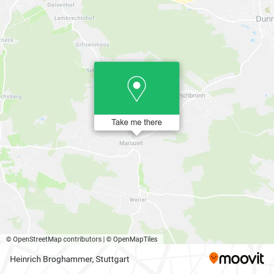 Карта Heinrich Broghammer