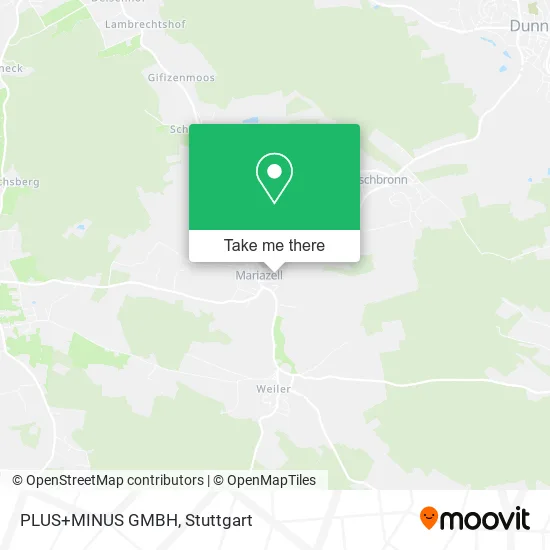Карта PLUS+MINUS GMBH