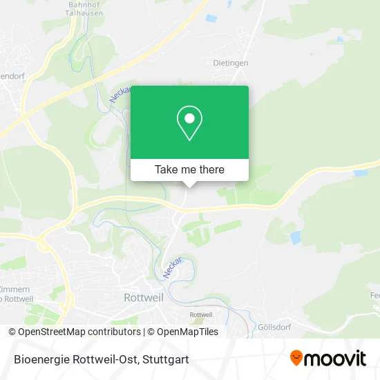 Карта Bioenergie Rottweil-Ost