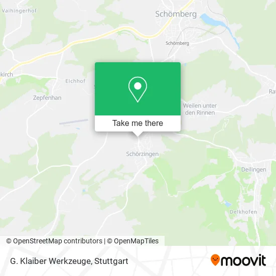 Карта G. Klaiber Werkzeuge