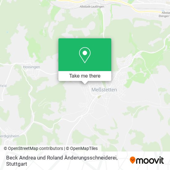 Beck Andrea und Roland Änderungsschneiderei map