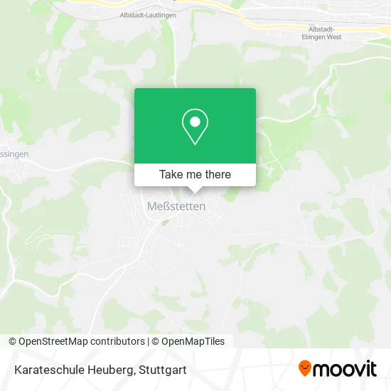 Карта Karateschule Heuberg
