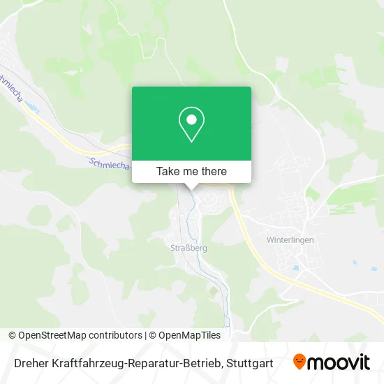 Карта Dreher Kraftfahrzeug-Reparatur-Betrieb