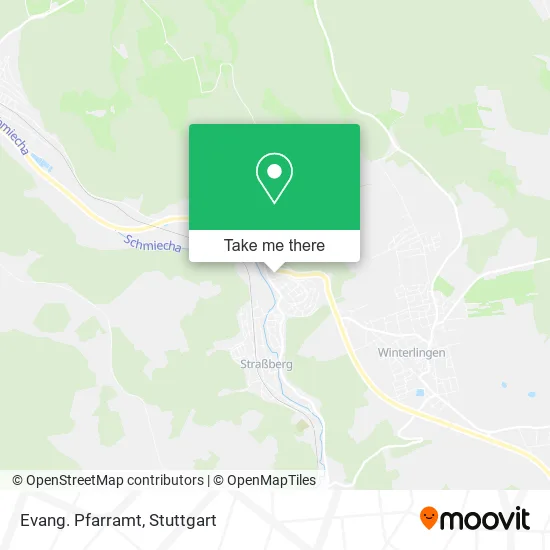 Карта Evang. Pfarramt