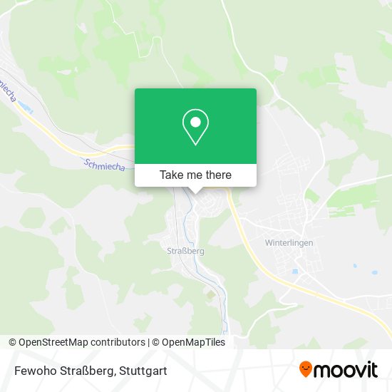 Карта Fewoho Straßberg
