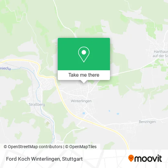 Карта Ford Koch Winterlingen