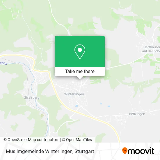 Карта Muslimgemeinde Winterlingen