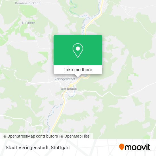 Карта Stadt Veringenstadt
