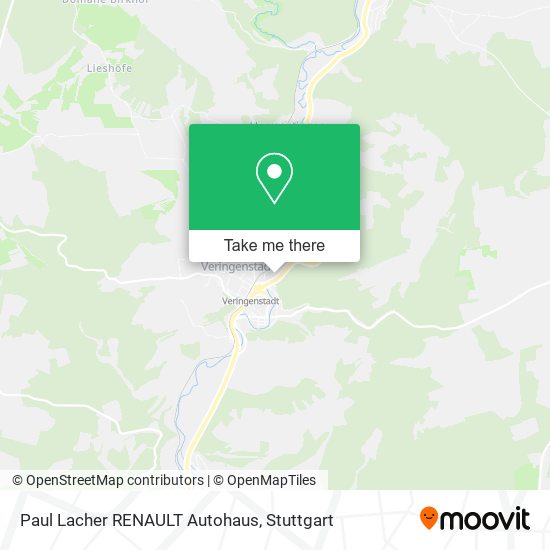 Paul Lacher RENAULT Autohaus map