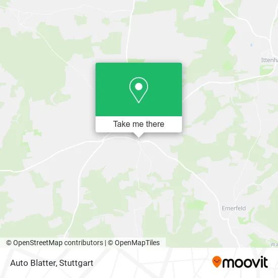 Карта Auto Blatter