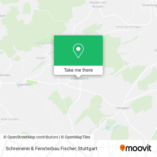 Карта Schreinerei & Fensterbau Fischer