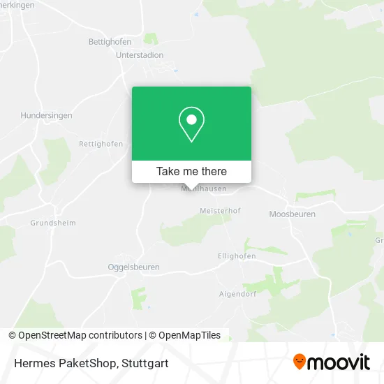 Карта Hermes PaketShop