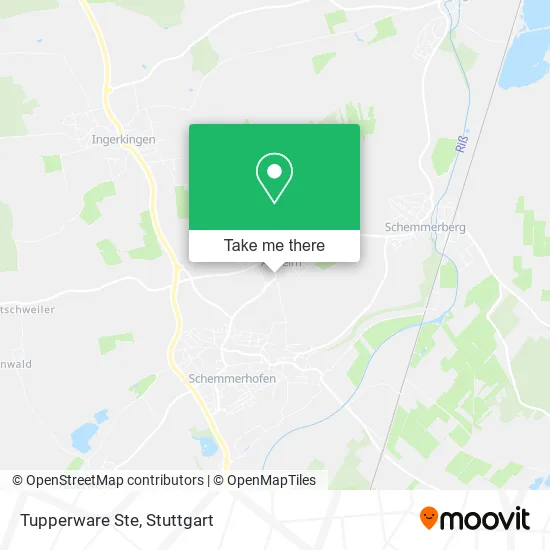 Tupperware Ste map