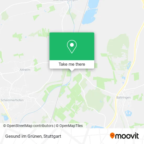 Карта Gesund im Grünen