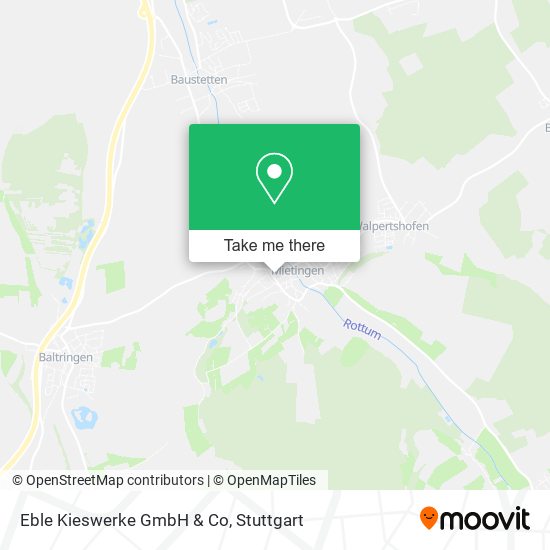 Eble Kieswerke GmbH & Co map