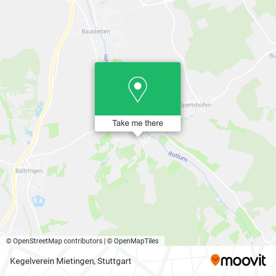Kegelverein Mietingen map