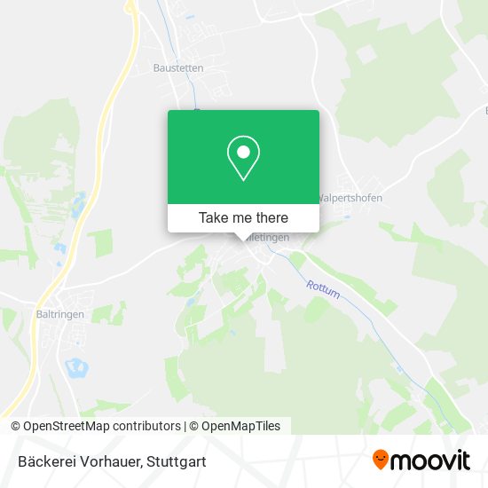 Bäckerei Vorhauer map