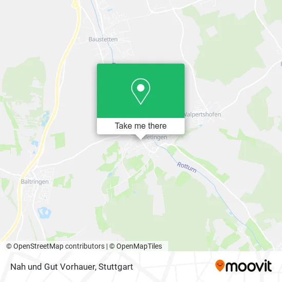 Карта Nah und Gut Vorhauer