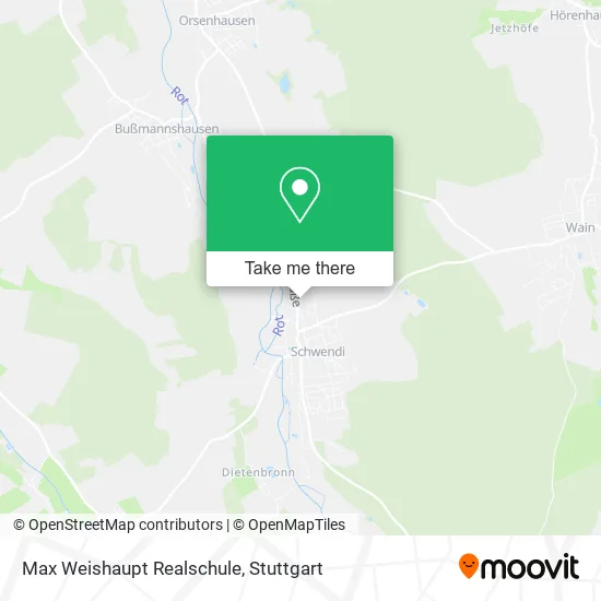 Карта Max Weishaupt Realschule