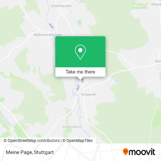 Карта Meine Page