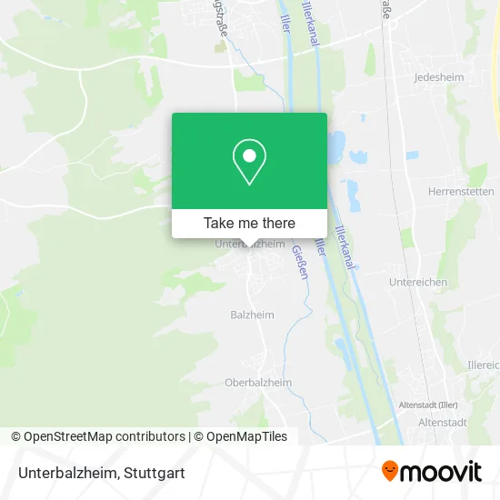 Карта Unterbalzheim