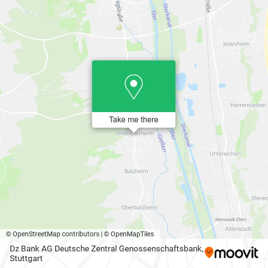 Карта Dz Bank AG Deutsche Zentral Genossenschaftsbank