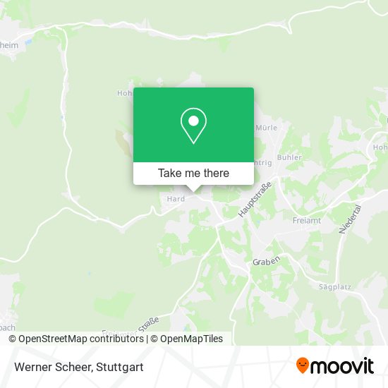 Werner Scheer map
