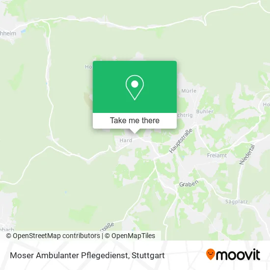 Карта Moser Ambulanter Pflegedienst