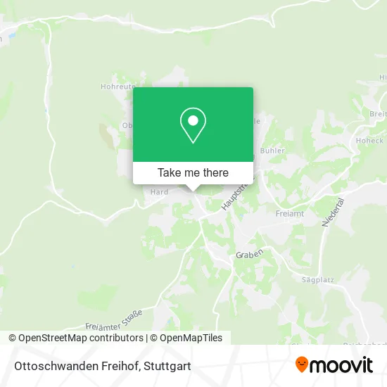 Карта Ottoschwanden Freihof