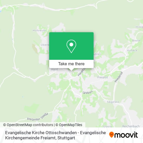 Evangelische Kirche Ottoschwanden - Evangelische Kirchengemeinde Freiamt map