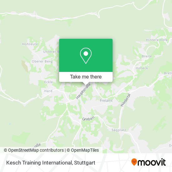 Карта Kesch Training International