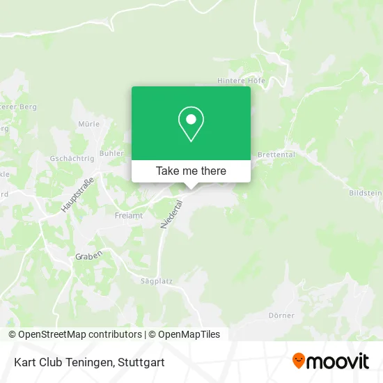 Карта Kart Club Teningen