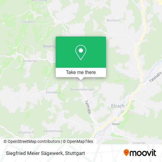Siegfried Meier Sägewerk map