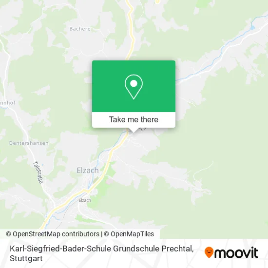 Карта Karl-Siegfried-Bader-Schule Grundschule Prechtal