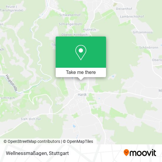 Wellnessmaßagen map