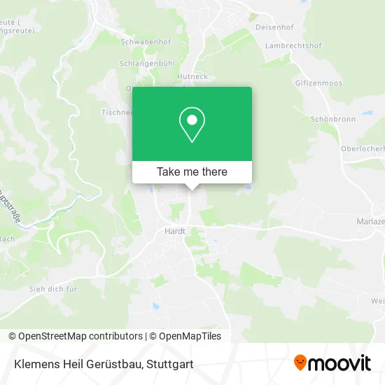 Карта Klemens Heil Gerüstbau
