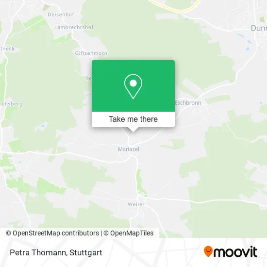 Petra Thomann map