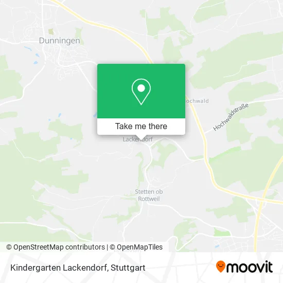 Карта Kindergarten Lackendorf