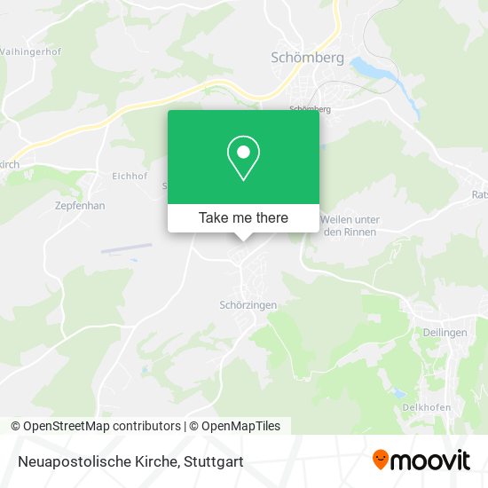 Neuapostolische Kirche map
