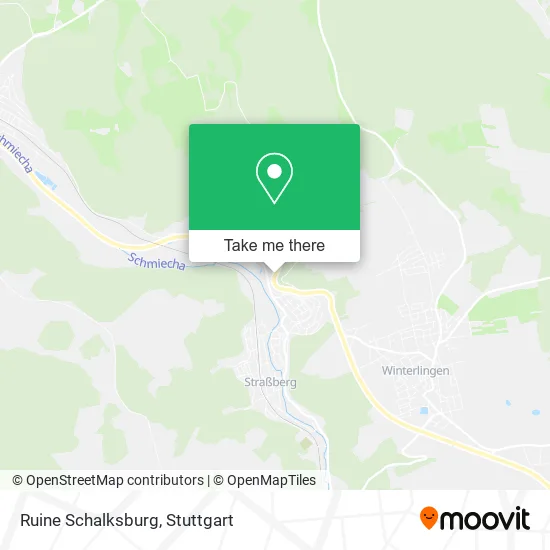 Карта Ruine Schalksburg
