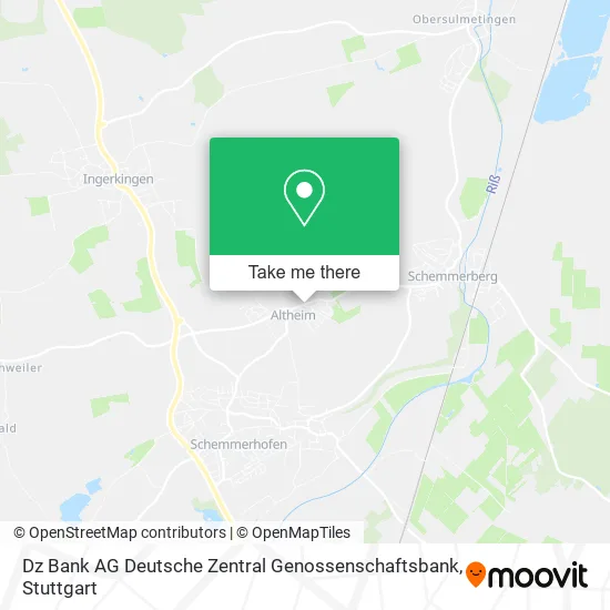 Карта Dz Bank AG Deutsche Zentral Genossenschaftsbank