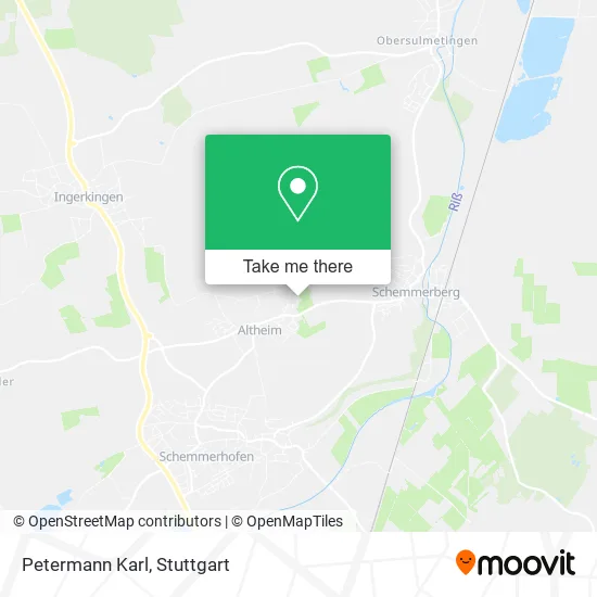 Карта Petermann Karl