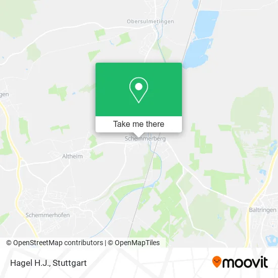 Карта Hagel H.J.