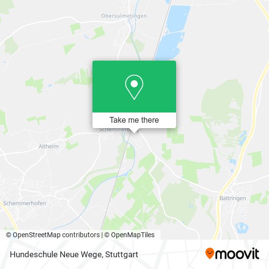 Hundeschule Neue Wege map